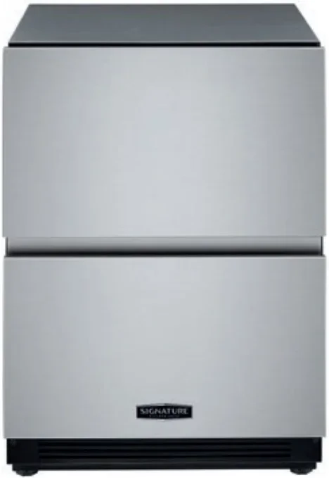 Конвертируемый холодильник встраиваемый под столешницу Signature Kitchen Suite SKSUD2402E под навеску фасадов